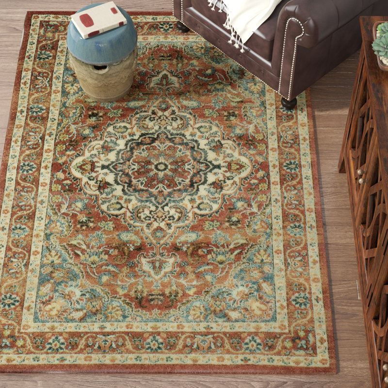 Three Posts™ Swifton Oriental Rust Area Rug & Reviews Wayfair